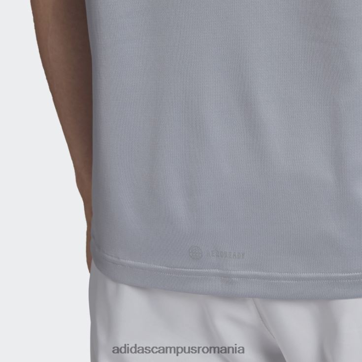 adidas campus romania silver run it tee bărbați argint J266N27024