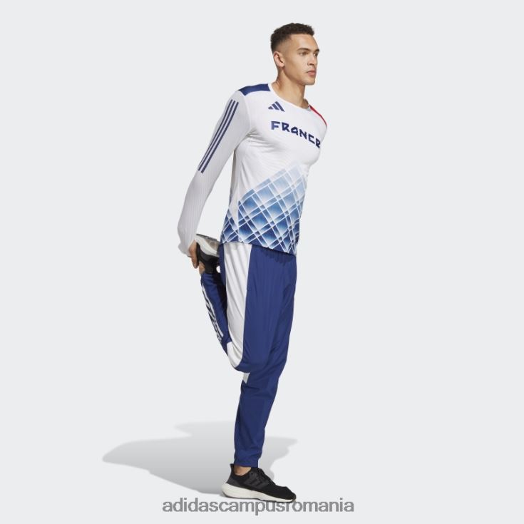 adidas campus romania top alb cu mâneci lungi adizero promo bărbați alb J266N214249