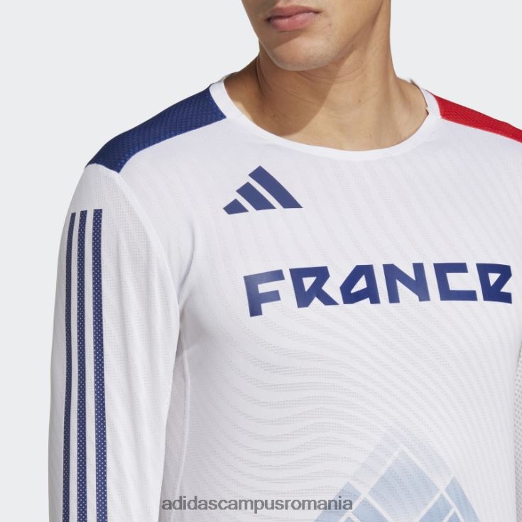 adidas campus romania top alb cu mâneci lungi adizero promo bărbați alb J266N214249