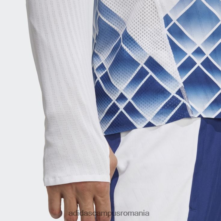 adidas campus romania top alb cu mâneci lungi adizero promo bărbați alb J266N214249
