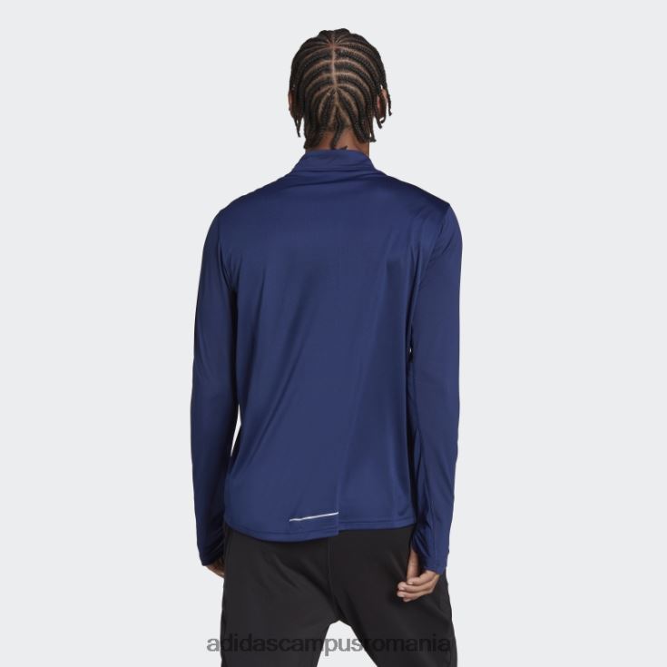 adidas campus romania top cu mânecă lungă cu fermoar 1/2 albastru închis bărbați albastru inchis J266N213411