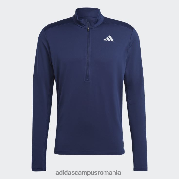 adidas campus romania top cu mânecă lungă cu fermoar 1/2 albastru închis bărbați albastru inchis J266N213411