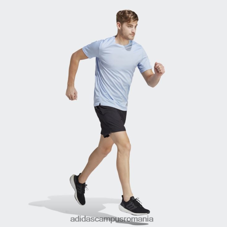 adidas campus romania tricou albastru, run it bărbați zori albastre J266N25885