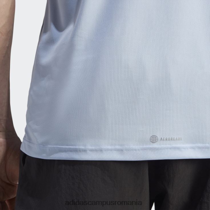 adidas campus romania tricou albastru, run it bărbați zori albastre J266N25885