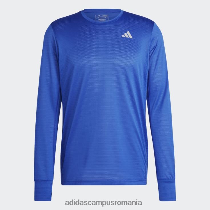adidas campus romania tricou cu mânecă lungă own the run albastru bărbați albastru J266N26295