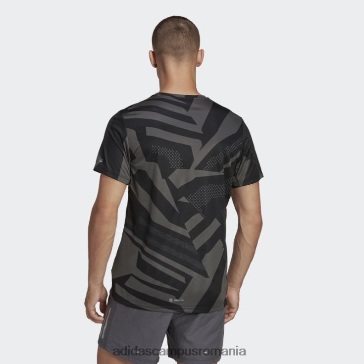 adidas campus romania tricou de sezon dețineți alergarea negru bărbați gri inchis J266N213196