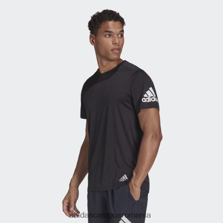 adidas campus romania tricou negru run it bărbați negru J266N25464