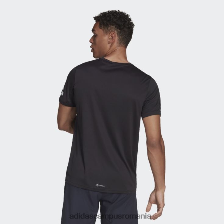 adidas campus romania tricou negru run it bărbați negru J266N25464