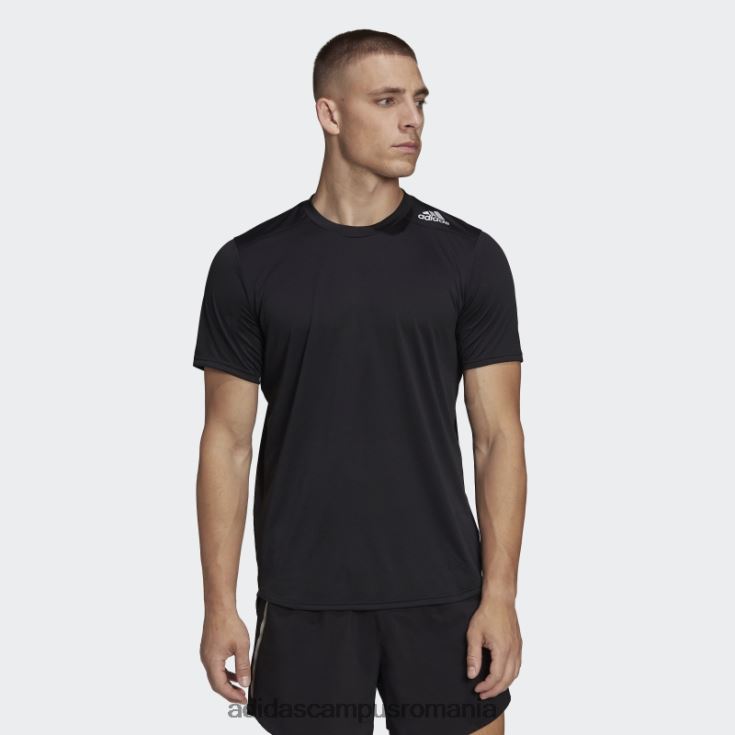 adidas campus romania tricou pentru alergare cu design negru bărbați negru J266N27001