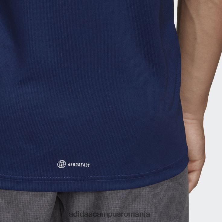 adidas campus romania tricou run it albastru închis bărbați albastru inchis J266N26329