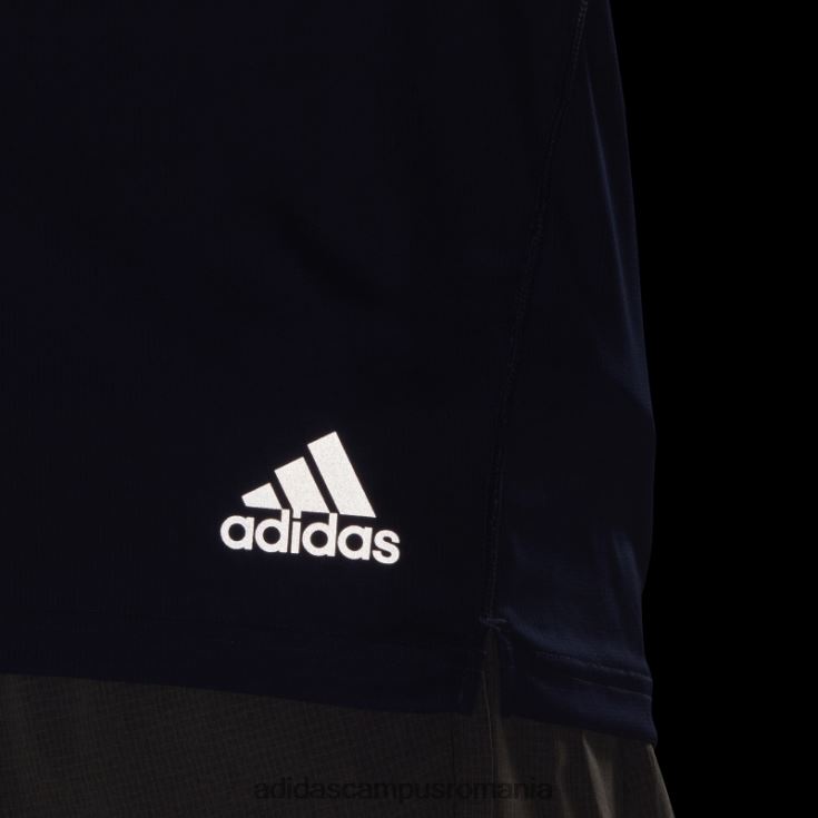 adidas campus romania tricou run it albastru închis bărbați albastru inchis J266N26329