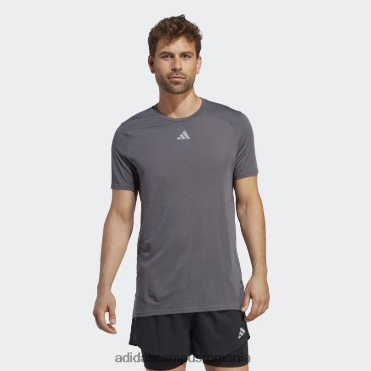 adidas campus romania win confidence running tricou gri adidas bărbați gri J266N25016