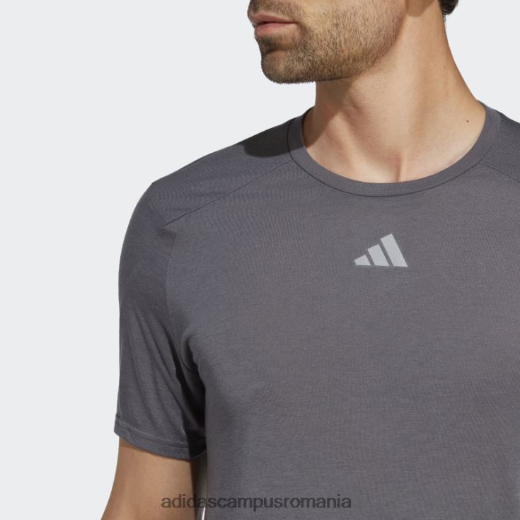 adidas campus romania win confidence running tricou gri adidas bărbați gri J266N25016