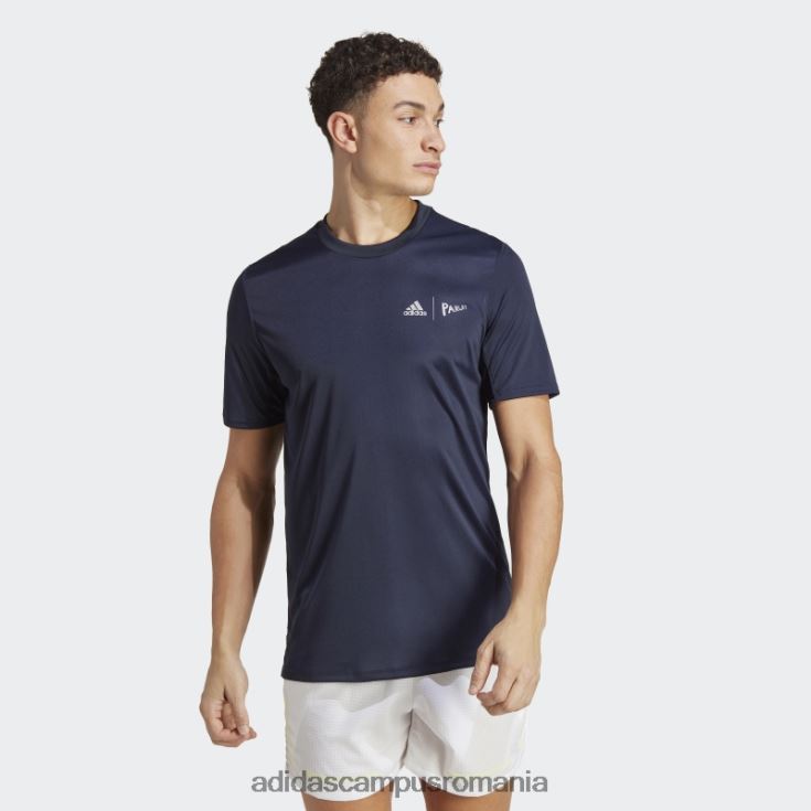adidas campus romania x parley running tee ink bărbați cerneală J266N25711
