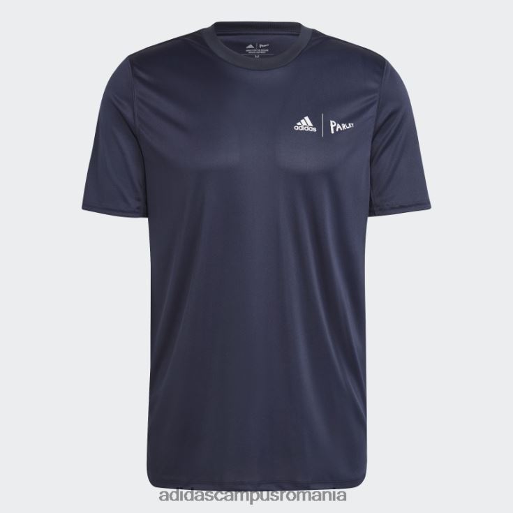 adidas campus romania x parley running tee ink bărbați cerneală J266N25711