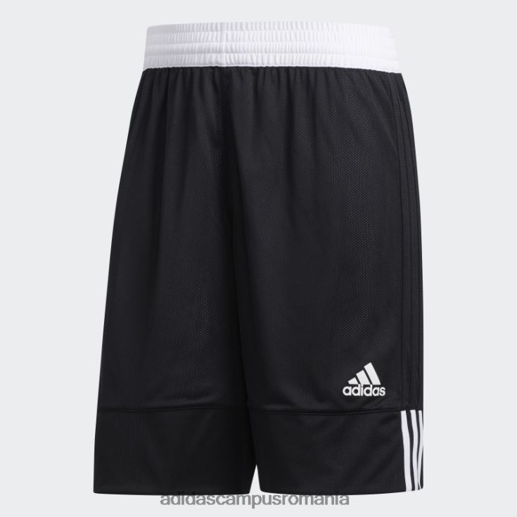 adidas campus romania Pantaloni scurți reversibile viteză 3g negru bărbați alb negru J266N215206