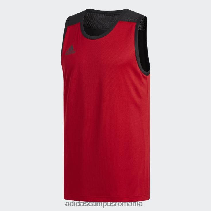 adidas campus romania Tricou reversibil 3g speed negru adidas bărbați negru/rosu J266N213290