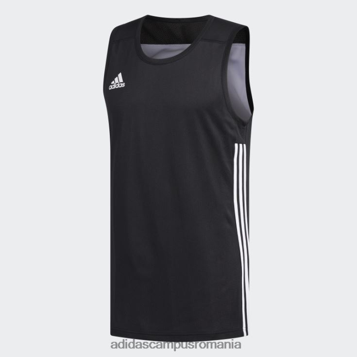 adidas campus romania Tricou reversibil 3g speed negru bărbați alb negru J266N213363