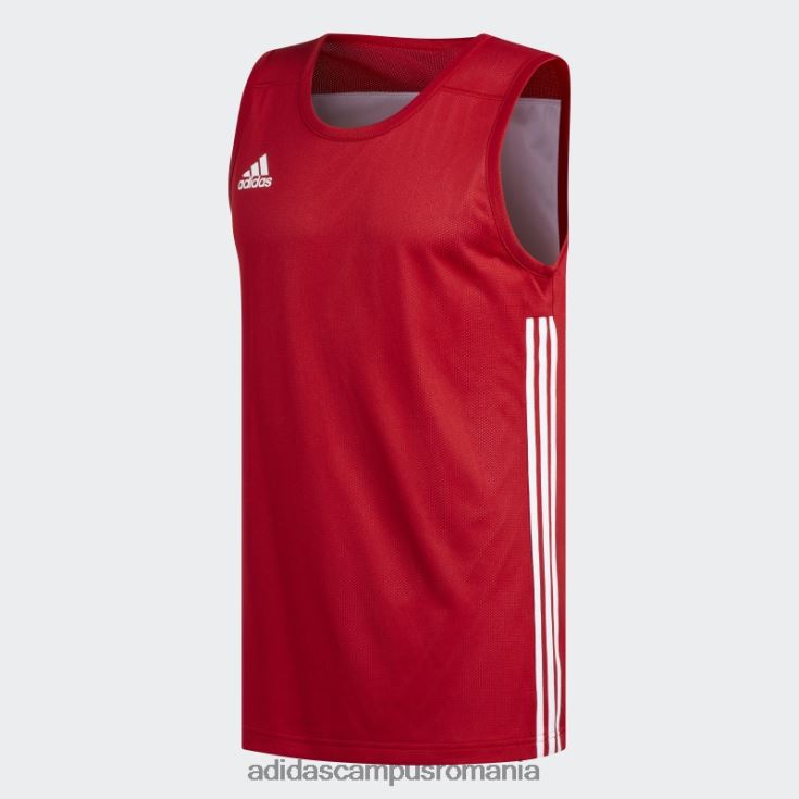 adidas campus romania Tricou reversibil 3g speed roșu adidas bărbați rosu alb J266N213392