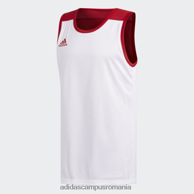 adidas campus romania Tricou reversibil 3g speed roșu adidas bărbați rosu alb J266N213392