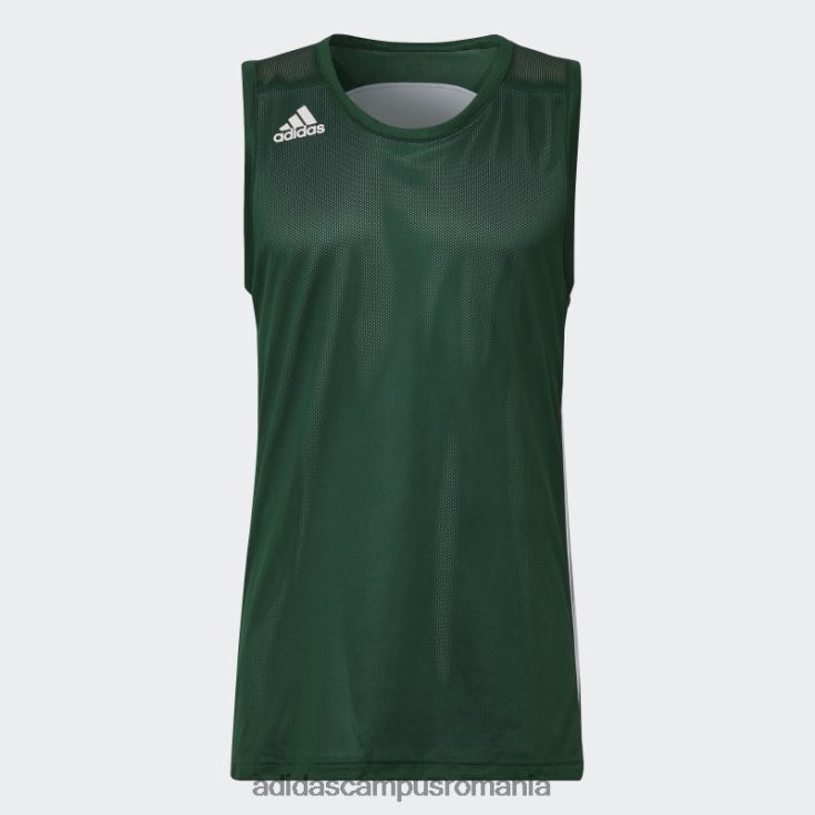 adidas campus romania Tricou reversibil 3g viteza verde inchis bărbați verde închis/alb J266N215188