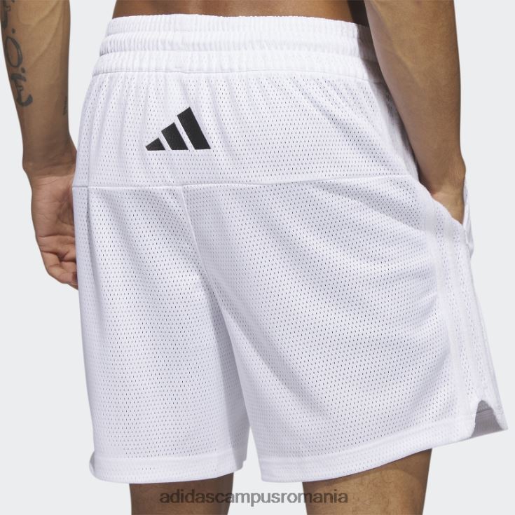 adidas campus romania dame 9 pantaloni scurți alb bărbați alb J266N213825