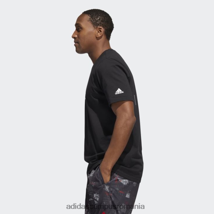 adidas campus romania dame d.o.l.l.a. tricou ext ply 2 negru bărbați negru J266N214876