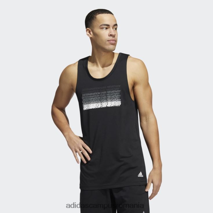 adidas campus romania don. ediția 4 viitorul maiou rapid negru bărbați negru J266N214941