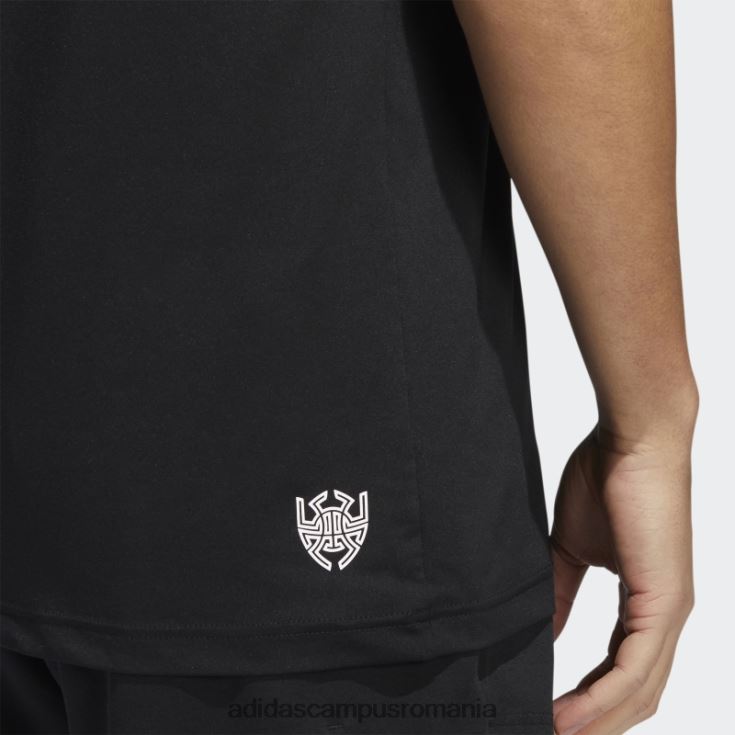 adidas campus romania don. ediția 4 viitorul maiou rapid negru bărbați negru J266N214941