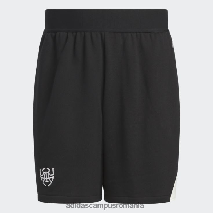 adidas campus romania don. pantaloni scurți excellence negri bărbați negru J266N213855