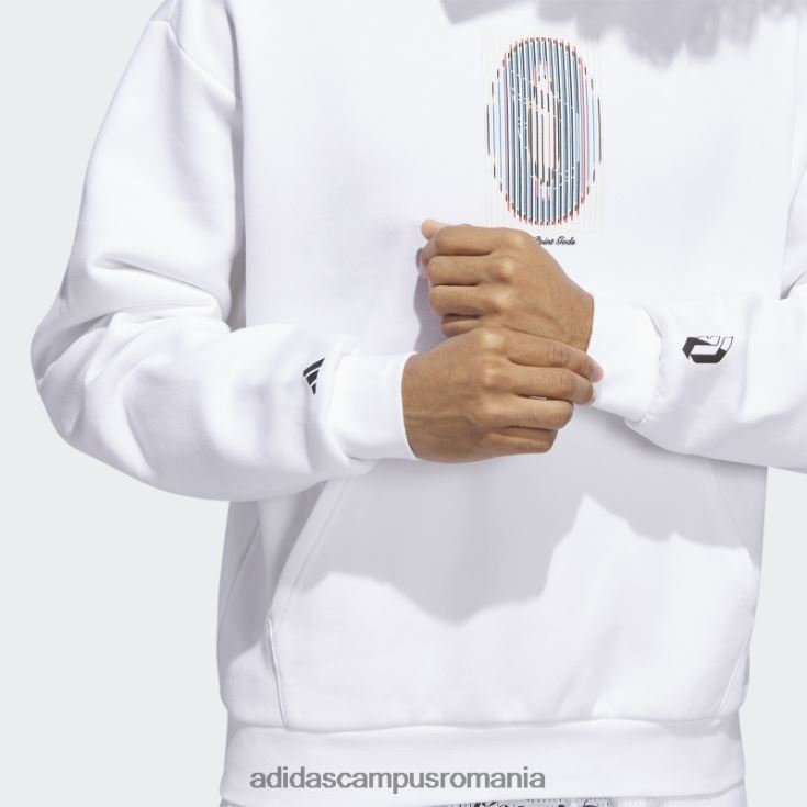 adidas campus romania hanorac dame pg alb bărbați alb J266N213591