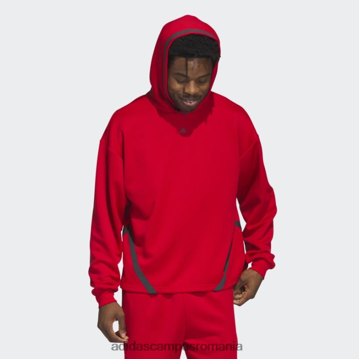 adidas campus romania hanorac scarlet select adidas bărbați stacojiu/carbon J266N214103