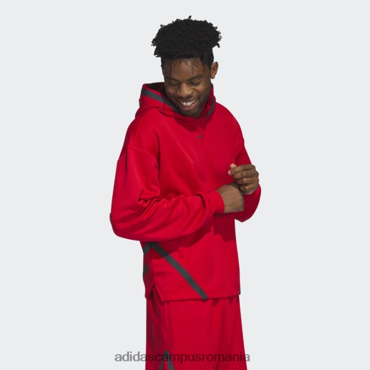 adidas campus romania hanorac scarlet select adidas bărbați stacojiu/carbon J266N214103