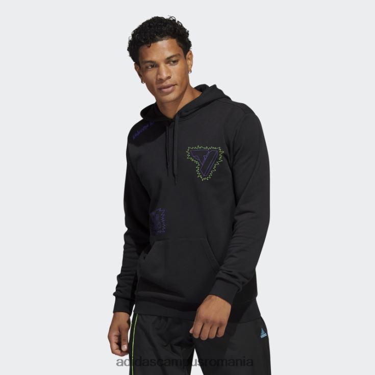adidas campus romania hanorac trae negru bărbați negru J266N21514