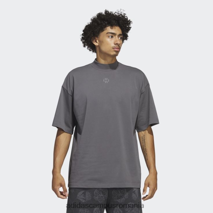 adidas campus romania harden tricou de călătorie gri bărbați gri J266N213952
