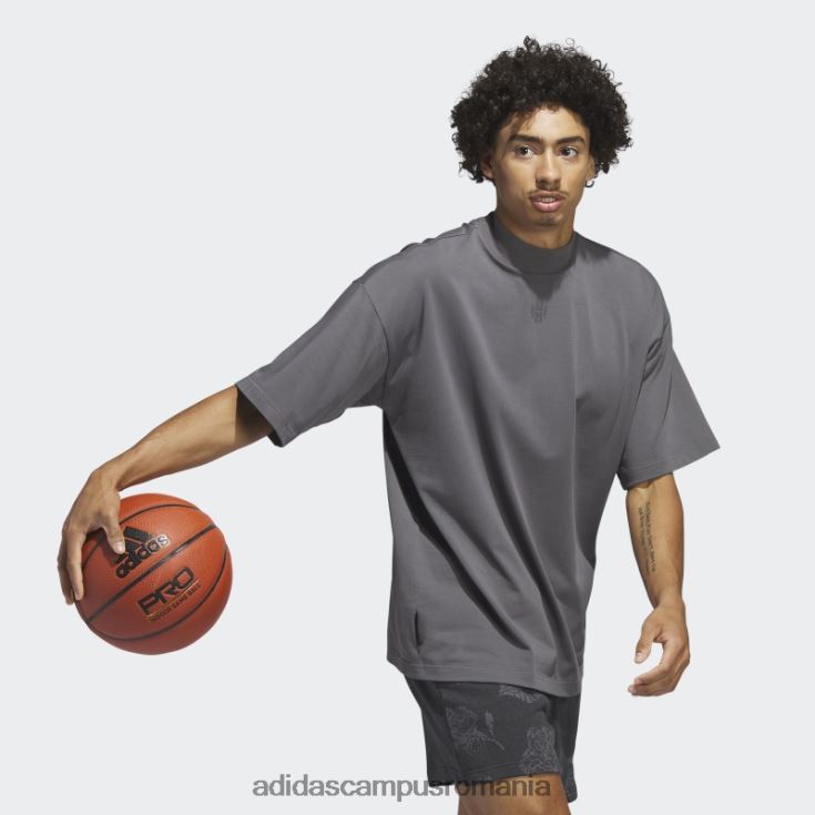 adidas campus romania harden tricou de călătorie gri bărbați gri J266N213952