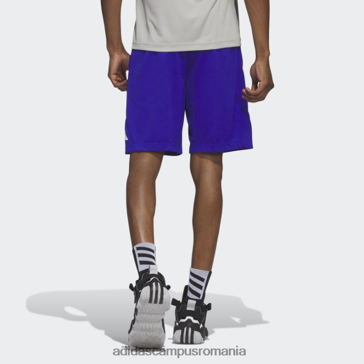 adidas campus romania insigna baschet de pantaloni scurți sport albastru bărbați albastru/negru J266N25155