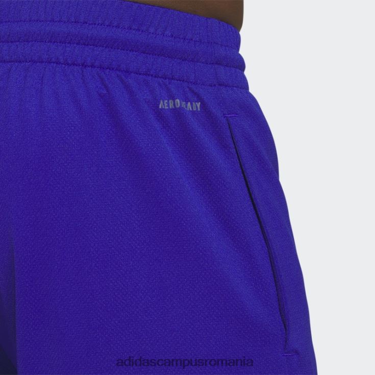adidas campus romania insigna baschet de pantaloni scurți sport albastru bărbați albastru/negru J266N25155
