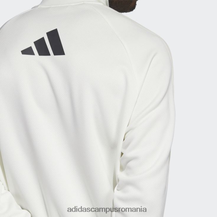 adidas campus romania jachetă baschet select albă bărbați alb J266N25920