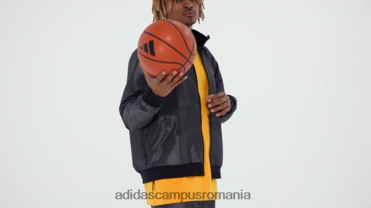 adidas campus romania jachetă de călătorie gri harden bărbați gri J266N25879