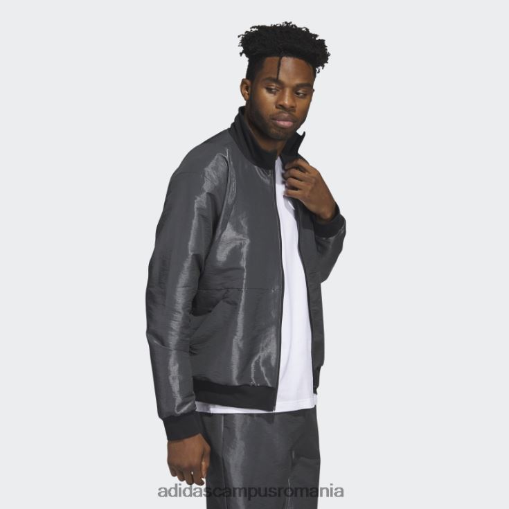 adidas campus romania jachetă de călătorie gri harden bărbați gri J266N25879