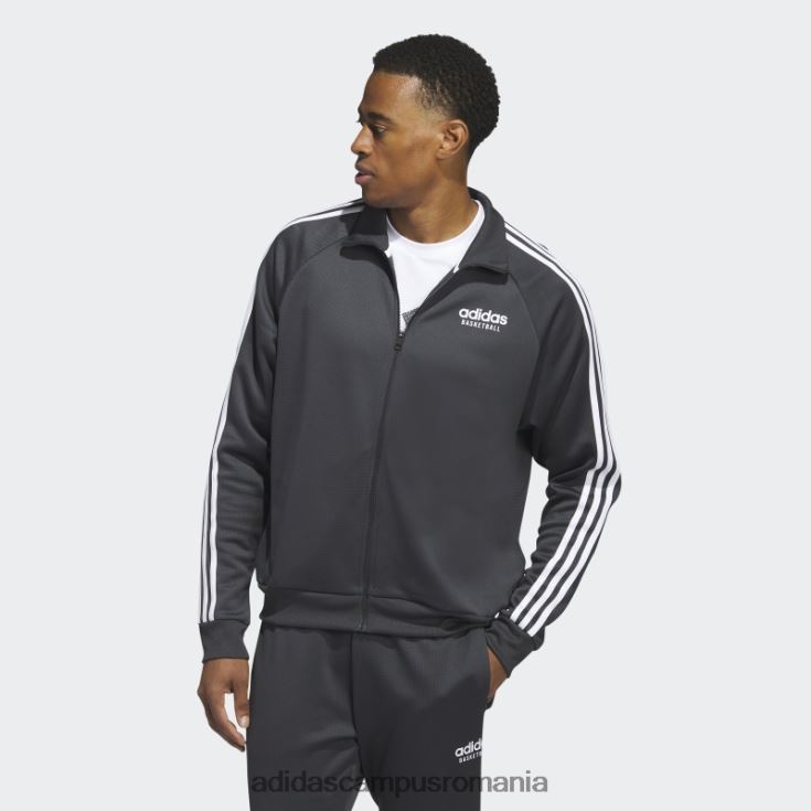 adidas campus romania jachetă selectă de baschet de modă carbon bărbați carbon J266N26133