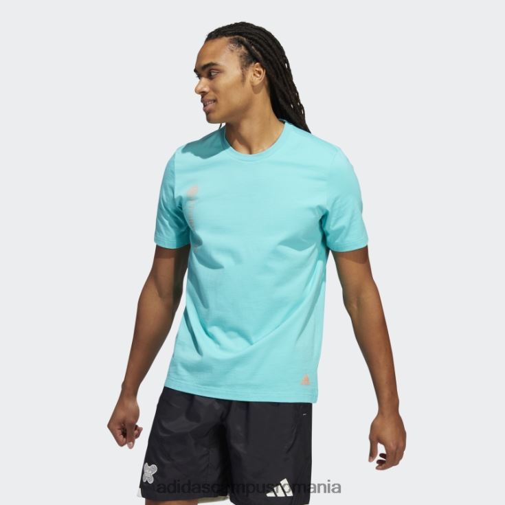 adidas campus romania mint rush harden vol. 6 tricou adidas bărbați papură cu mentă J266N26933