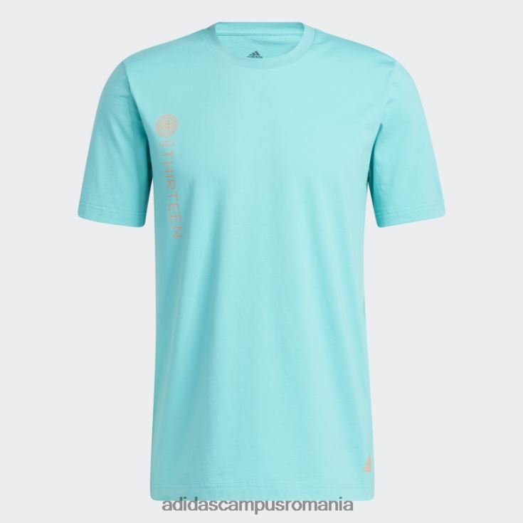 adidas campus romania mint rush harden vol. 6 tricou adidas bărbați papură cu mentă J266N26933