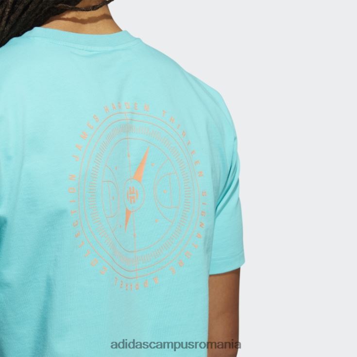 adidas campus romania mint rush harden vol. 6 tricou adidas bărbați papură cu mentă J266N26933