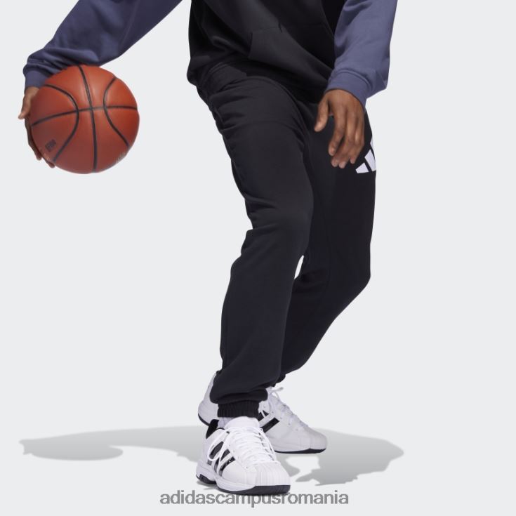 adidas campus romania pantaloni de baschet legends negri bărbați negru/bleumarin J266N27088