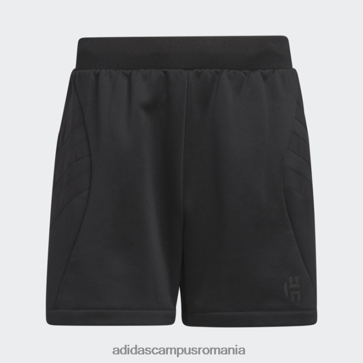 adidas campus romania pantaloni scurți de călătorie harden negru bărbați negru J266N25821