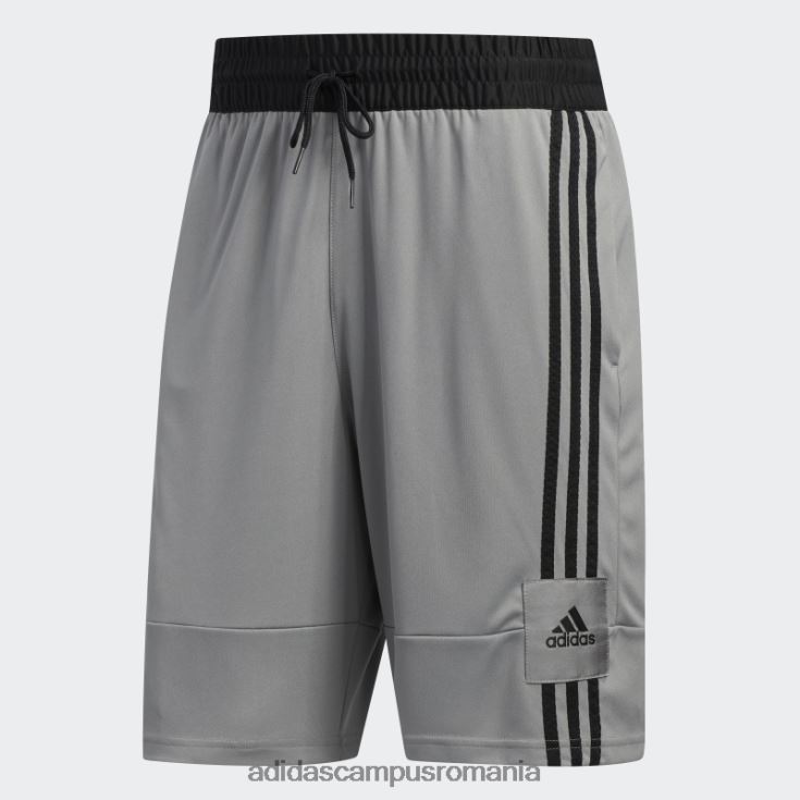 adidas campus romania pantaloni scurți gri 3g speed x bărbați gri/negru J266N26982