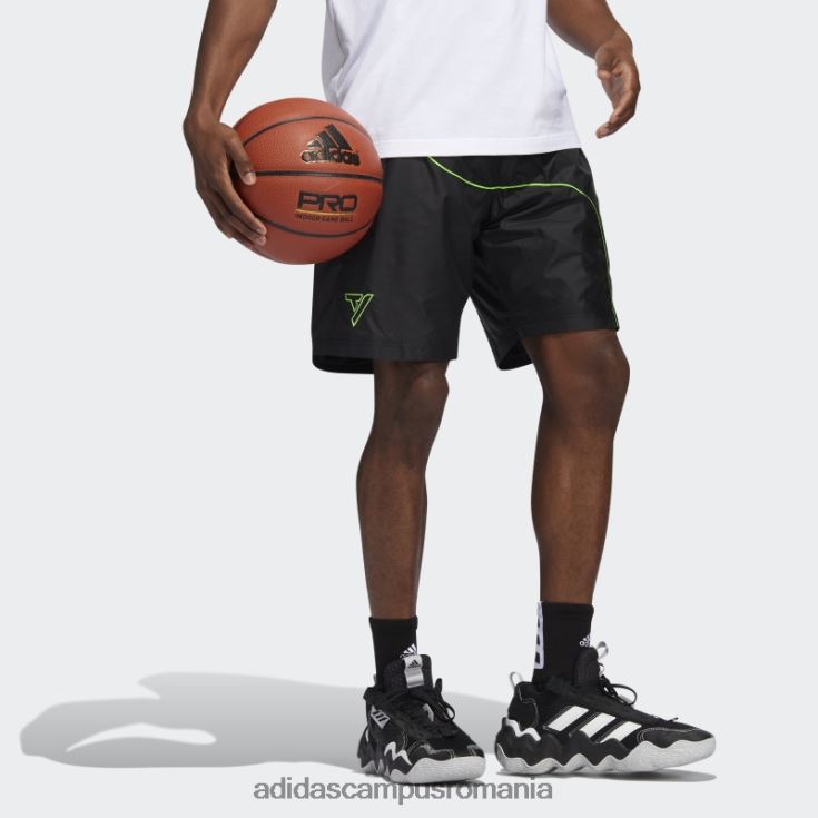adidas campus romania pantaloni scurți negri bărbați negru J266N27216
