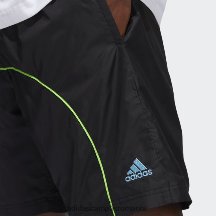 adidas campus romania pantaloni scurți negri bărbați negru J266N27216